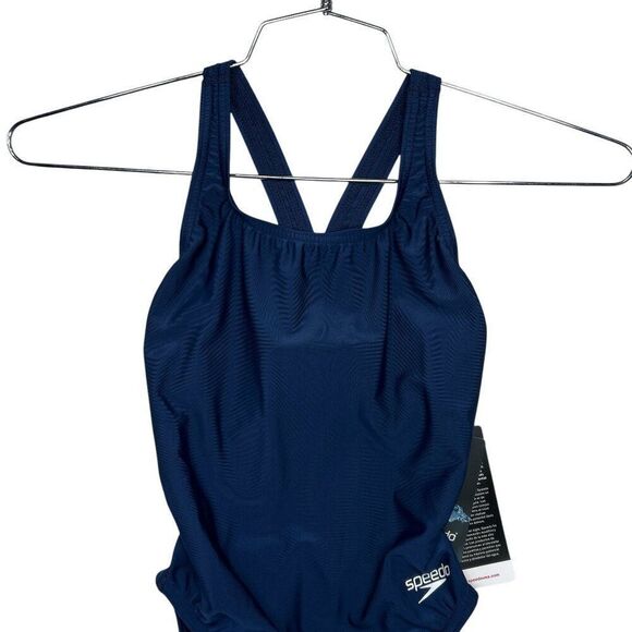 Speedo‎ Women's Size Small Blue Pro LT Super Back One Piece Swimsuit - Picture 4 of 15
